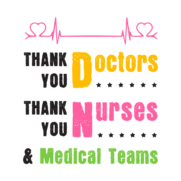 Gift To Thank Doctors, Nurses and Medical Teams by Parrot Designs