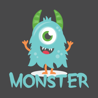 Monster - Aqua Child v2 T-Shirt