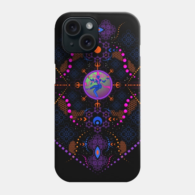 Dance of Shiva Phone Case by Liminal Nature