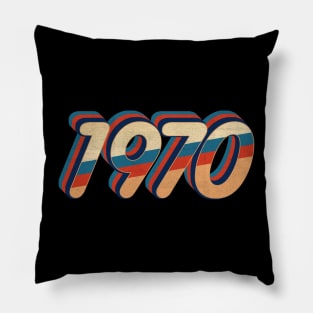 1970 - vintage retro 70s future b Pillow