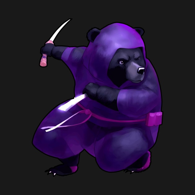 Ninja Bear by liquidruby