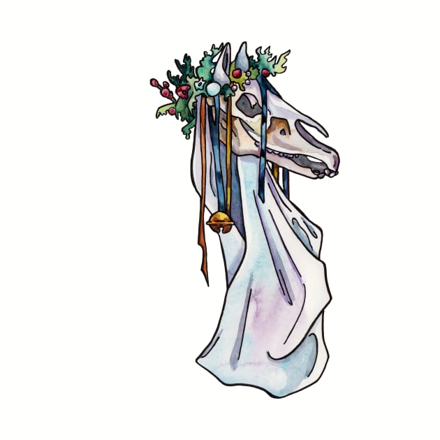 Mari Lwyd by JenTheTracy