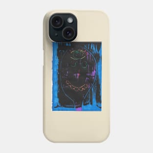 Purple Face with Third Eye Phone Case
