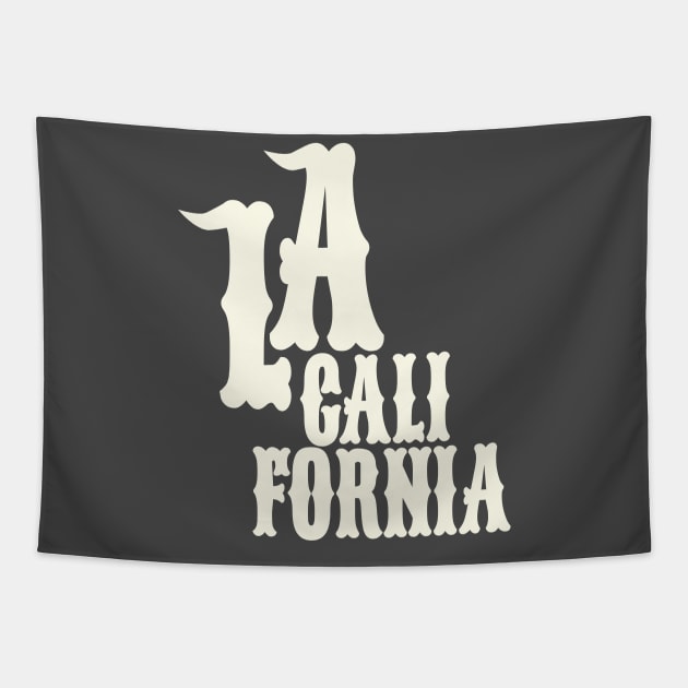 Los Angeles California Latin Style - Los Angeles California Tapestry by Boogosh