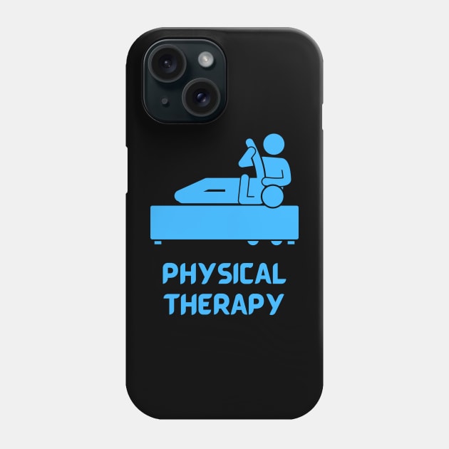 Physical Therapy Physiotherapy Therapeutic Exercise Stretching Phone Case by docferds