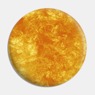 Surface of the Sun, Abstract Artwork Pin