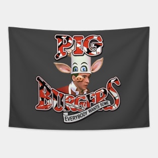 Pig Burgers with Lane Meyer VH-ized! Tapestry