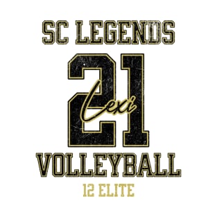 Lexi #21 SC Legends (12 Elite) - White T-Shirt