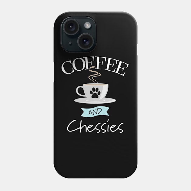 Chesapeake Bay Retriever - Coffee And Chessies Phone Case by Kudostees