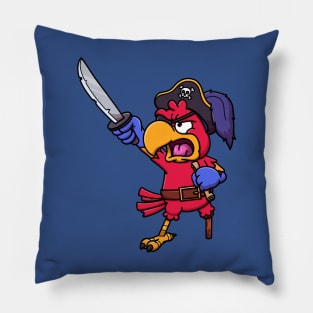 Pirate Parrot Pillow