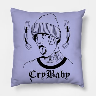 Lil Peep (cry baby) Pillow