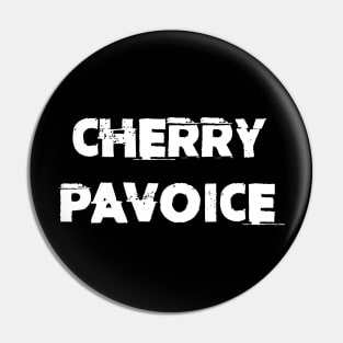 CPAV Text - Dark Shirts Pin