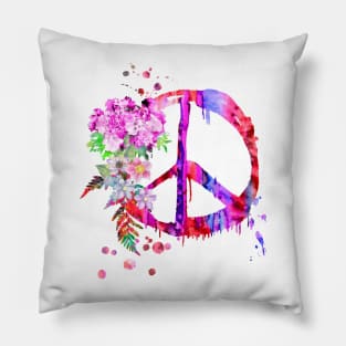 Peace sign Pillow