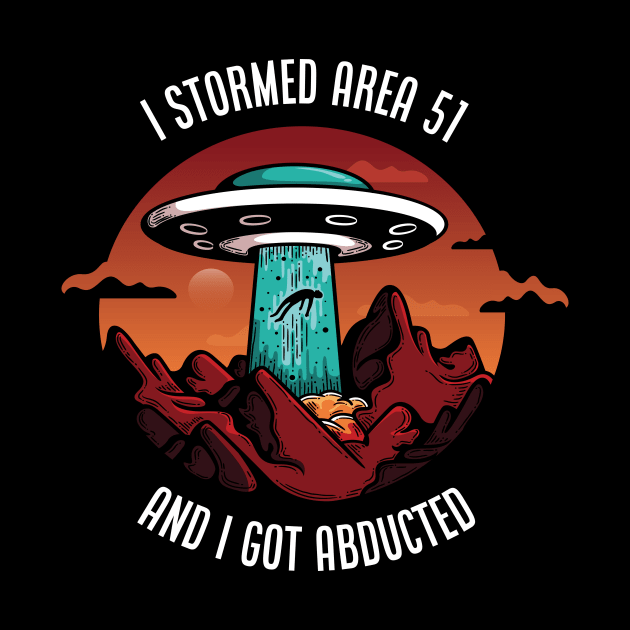 I Stormed Area 51 by WMKDesign