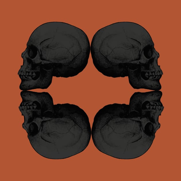 Skull Profile X4 BLACK by skyskull