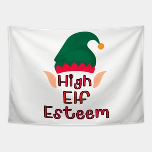 High Elf Esteem Holiday Tapestry