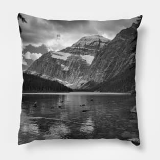 Jasper National Park Mountain Snowy Peak Photo V2 V4 Pillow