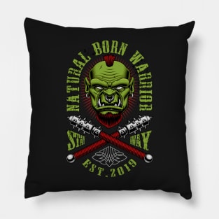 Warrior Born Pillow