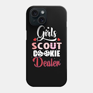 Cookie Dealer Scout for Girls Funny Scouting Family Matching Phone Case