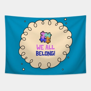 We all belong! - Autism Awareness Tapestry