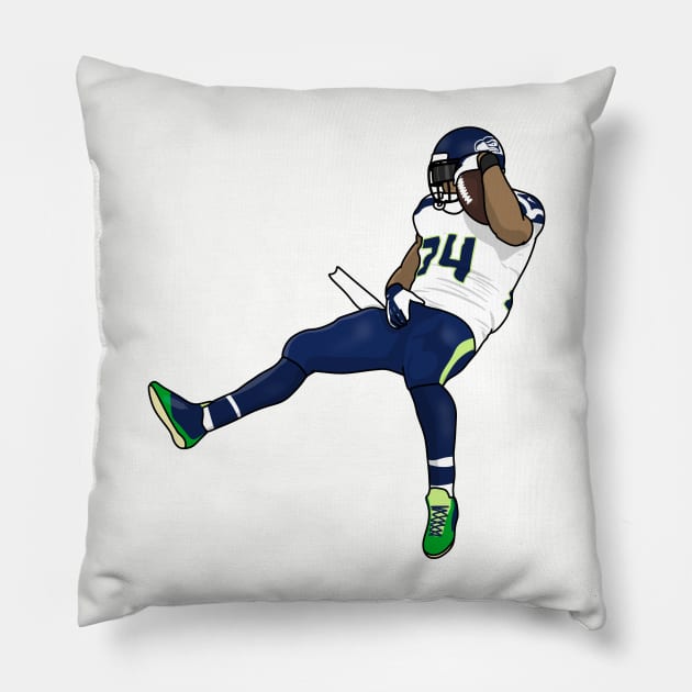 the dance lynch Pillow by rsclvisual