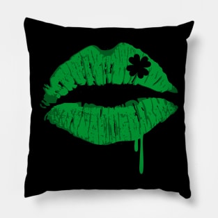 Kiss Me On St. Patrick's Day Pillow