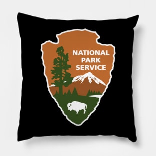 Vintage National Park Service Pillow