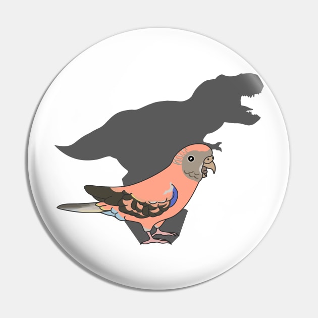 T-rex bourke's parakeet Pin by FandomizedRose