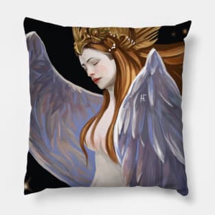 Mermaid with wings Pillow