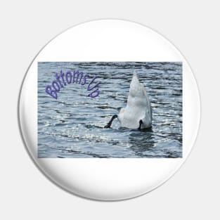 Bottoms Up Swan Pin