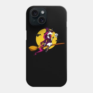 Unicorn Witch Halloween Phone Case