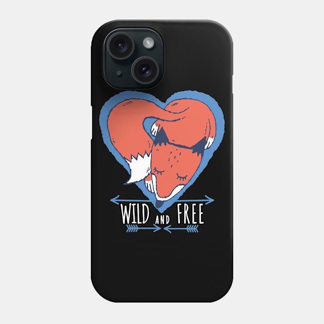 fox lover awesome design Phone Case by Midoart