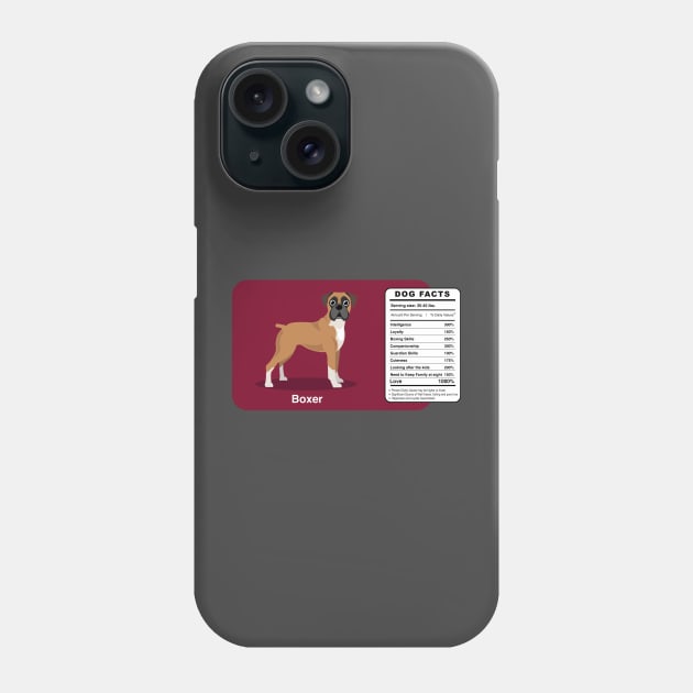 Boxer Dog Phone Case by Brash Ideas