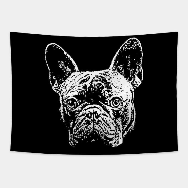 French Bulldog Tapestry by childofthecorn