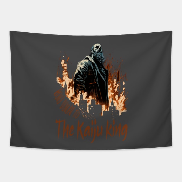 Bow Down to The King Tapestry by Cult Classic Clothing 