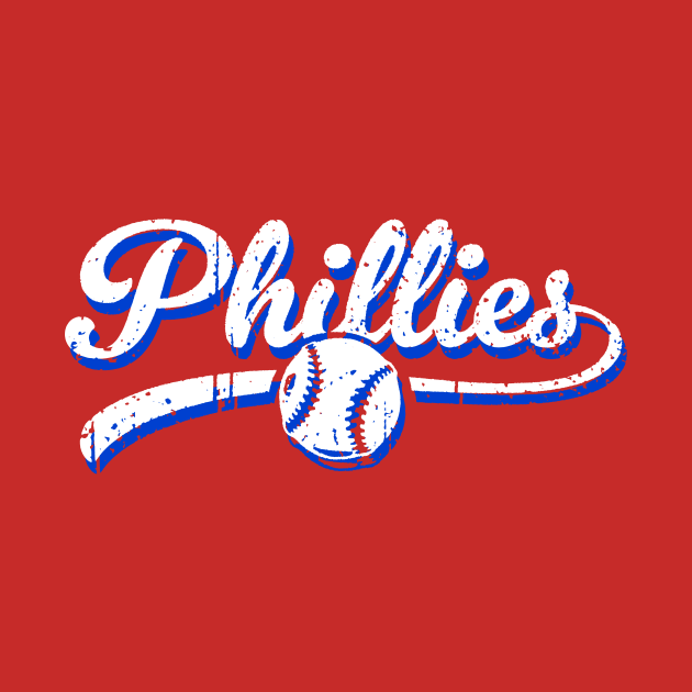 Retro Phillies offset colors by Throwzack