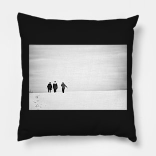 Walk in the Snow Pillow