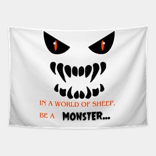 Be a Monster Tapestry