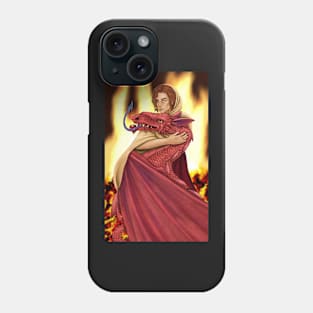 The Spirit of Somerset - digital painting Phone Case