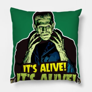 The Monster Lives! Pillow