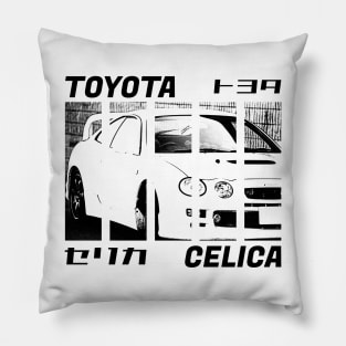 TOYOTA CELICA GT-FOUR Black 'N White 3 Pillow