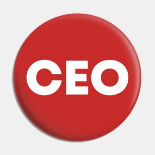 Startup CEO tshirt Pin