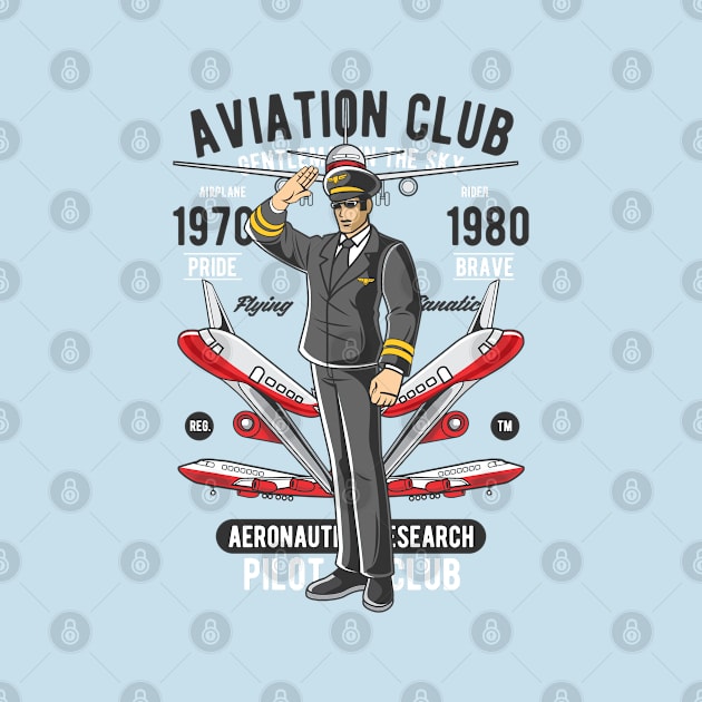 Aviation Series: Aviation Club Vintage by Jarecrow 