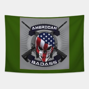 American Badass - Patriotic Graphic Tapestry