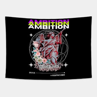 Lady Statue Ambition Streetwear Gift Tapestry