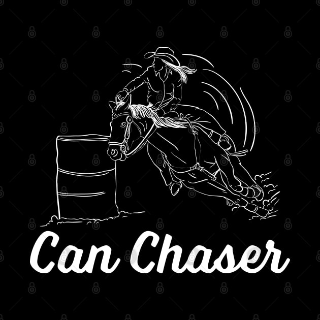 Barrel Racing - Can Chaser by Kudostees