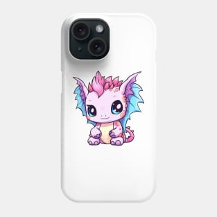 Kawaii Dragon Drawing Phone Case