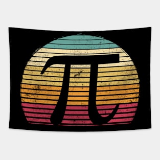 Retro Vintage Funny Pi Day Math Lover Gift Tapestry