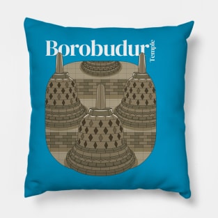 Borobudur Temple (Indonesia Travel) Pillow