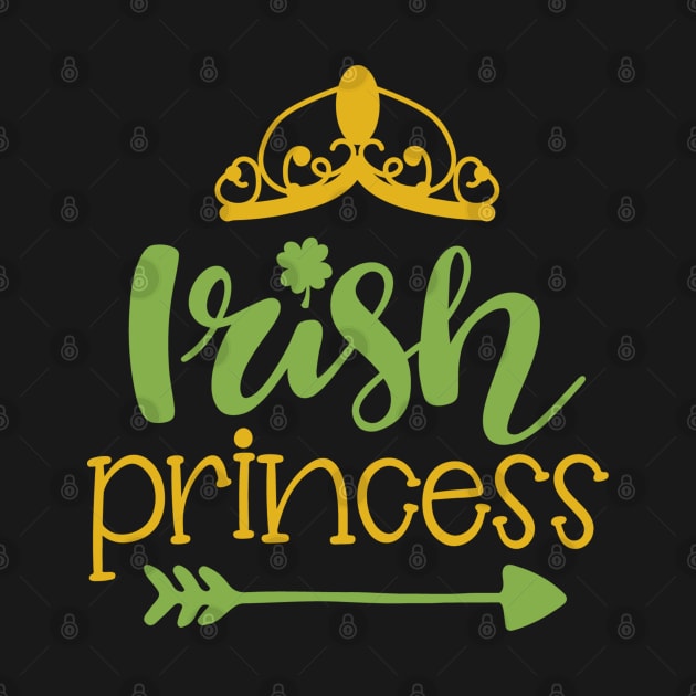 Irish Princess for St Patricks Day by tropicalteesshop